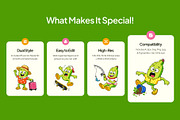 135 Cactus Vector Icons Bundle, an Emoji Icon by Brickclay (Thumbnail 2 of 9)