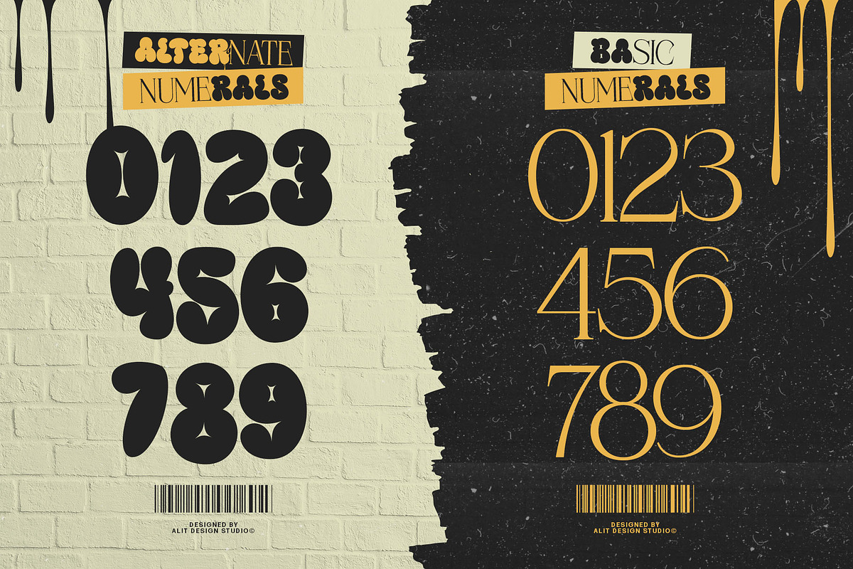Warior Bomber Typeface, a Serif Font by alit design (Photo 3 of 20)