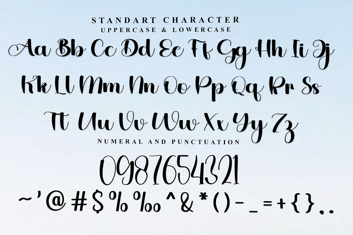 August, a Handwritten Font by InermediaSTUDIO (Photo 4 of 7)