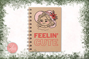 10 Kawaii Girl Faces, a Person Illustration by shielscreations (Thumbnail 4 of 6)