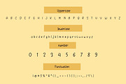 Happy Sunshine is a handwritten font, a Handwritten Font by Brown Cupple (Thumbnail 5 of 6)