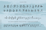 Resfeber Script, a Script Font by Beck McCormick (Thumbnail 10 of 10)