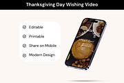 Thanksgiving Day Wishing Video, a Websites & App Template by Adored Templates (Thumbnail 1 of 10)