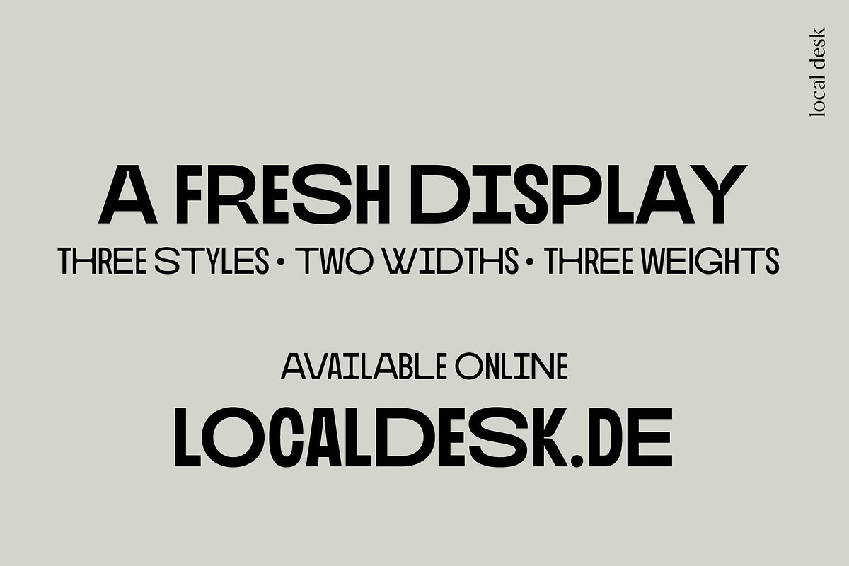 Pappenheimer – A Fresh Sans, a Sans Serif Font by Local Desk Designstudio (Photo 3 of 20)