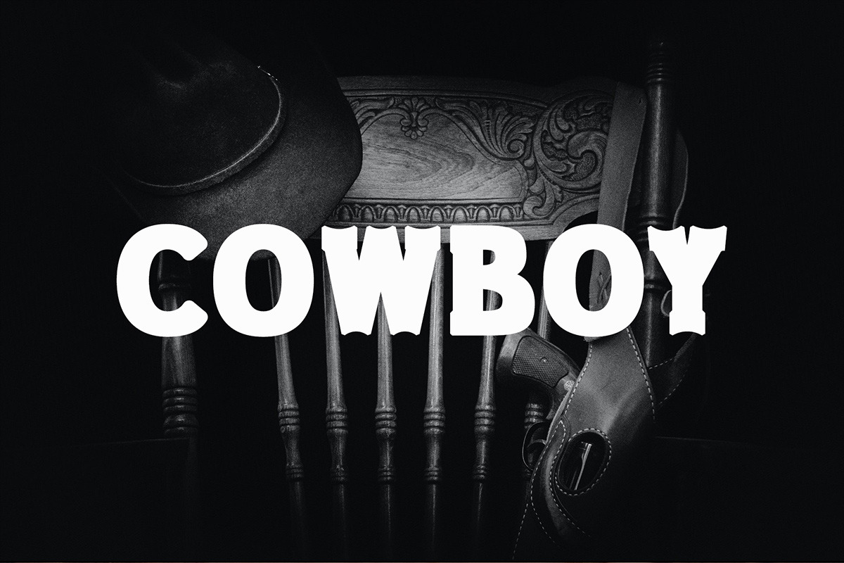 Old West - Western Font, a Slab Serif Font by vladocar (Photo 10 of 10)