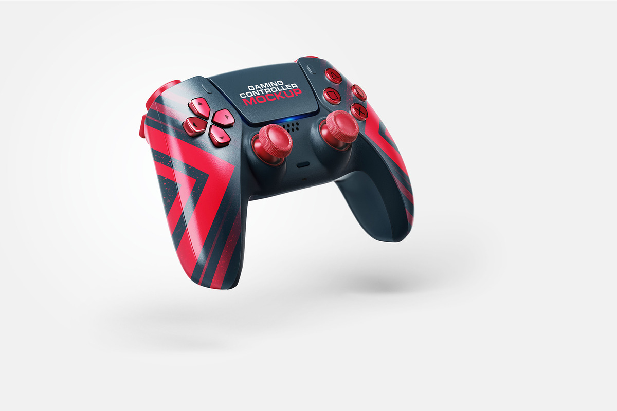PS5 Console & Controller Mockup Set, a Product Mockup by Deeplab (Photo 5 of 12)