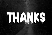 Dark Scary | Script Font, a Script Font by Scratchones (Thumbnail 8 of 8)