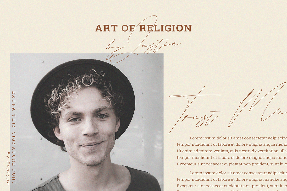 Daenerys | Extra Thin Signature Font, a Script Font by Ardana Creative (Photo 8 of 11)