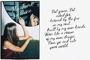 Strange Muse Messy Script Font, a Script Font by AnMark (Thumbnail 3 of 13)