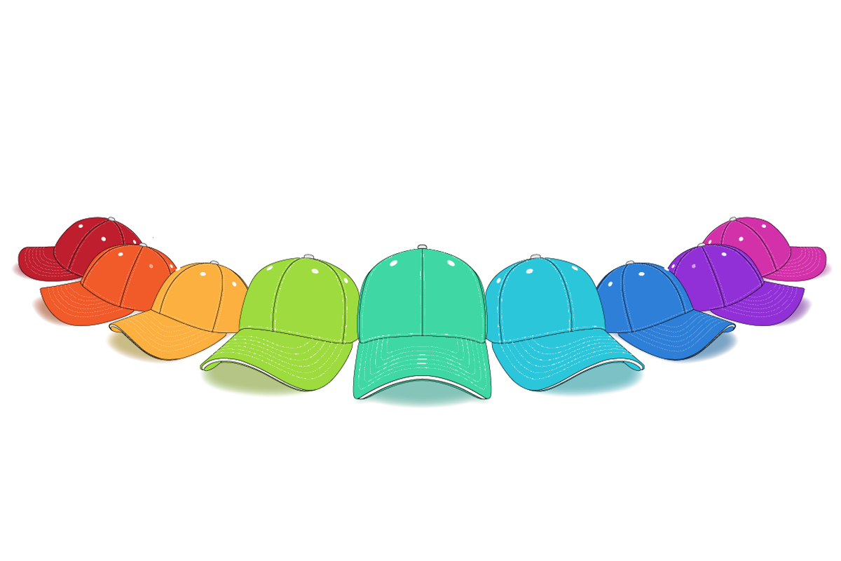 6 Panel Hat Mockups, a Hat Mockup by Tomjohn Design (Photo 2 of 5)