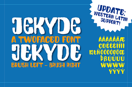 Jekyde Bold, a Font by ateliervonau