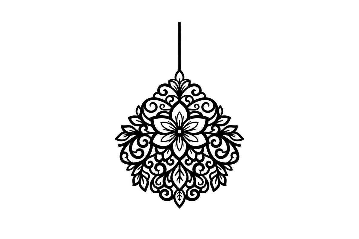 Hanging Mandala Ornament Vector Bund, an Illustration by musafir_fashion (Photo 51 of 51)