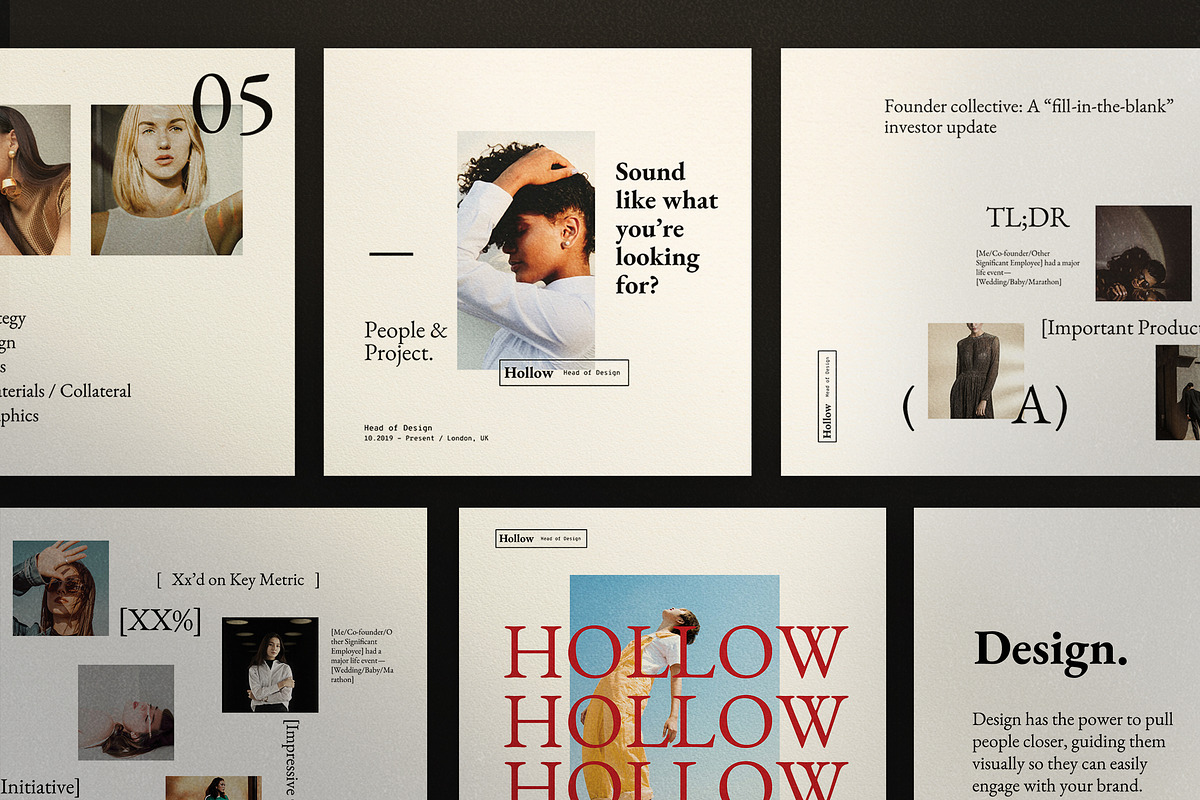 HOLLOW - Social Media Template, a Social Media Template by Dirtytemp Studio (Photo 3 of 5)