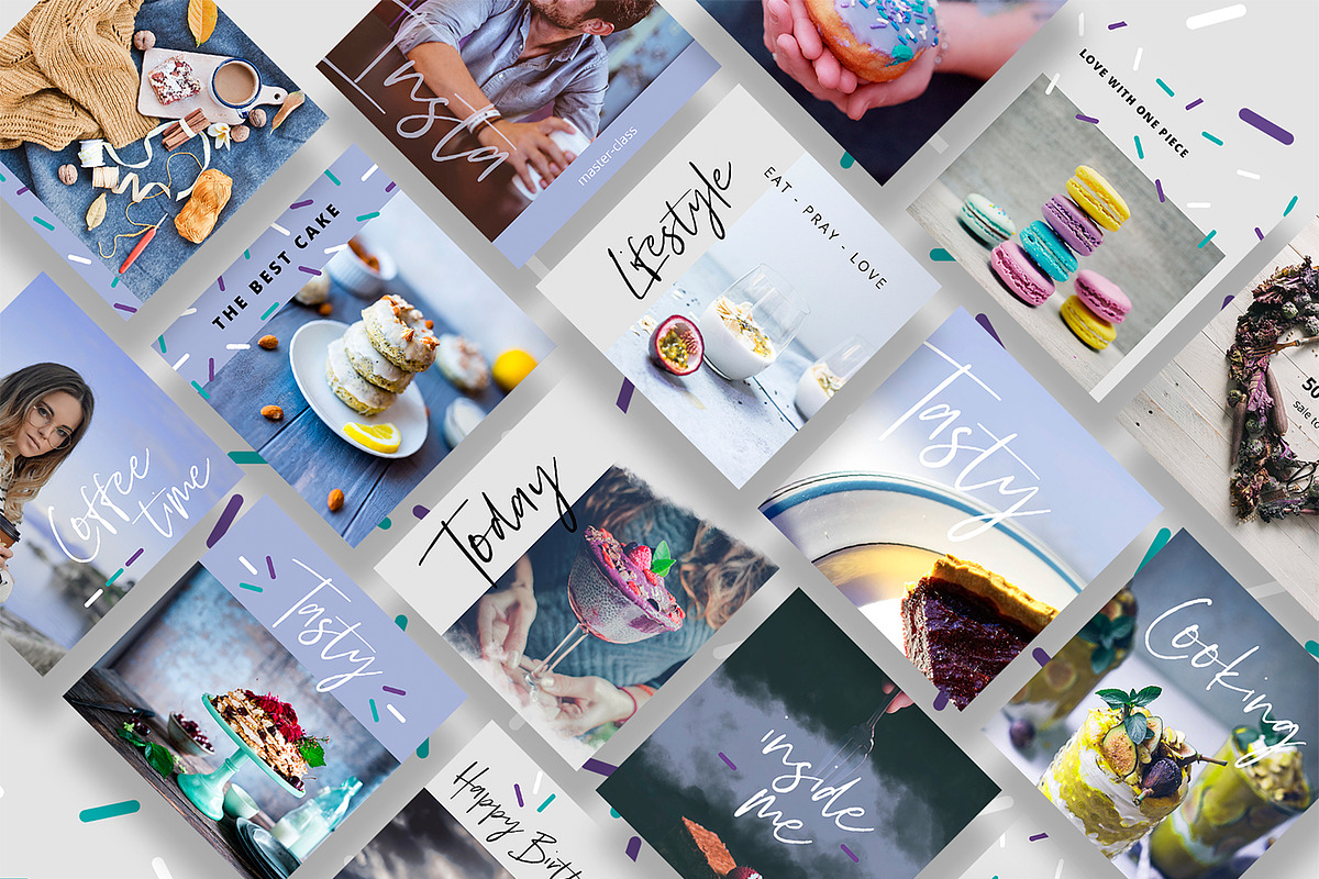 Sweet - social media templates, a Social Media Template by Digital Breath templates (Photo 2 of 5)