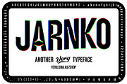 Jarnko Font, a Font by Verg Shop (Thumbnail 1 of 7)