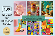 Y2K Juice Bar HD Bundle – 100 Pics, a Decorative Illustration by Alerya Studio (Thumbnail 1 of 2)