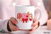 Faux Yarn Valentine Mama coquette, an Illustration by Craft Nest (Thumbnail 4 of 4)