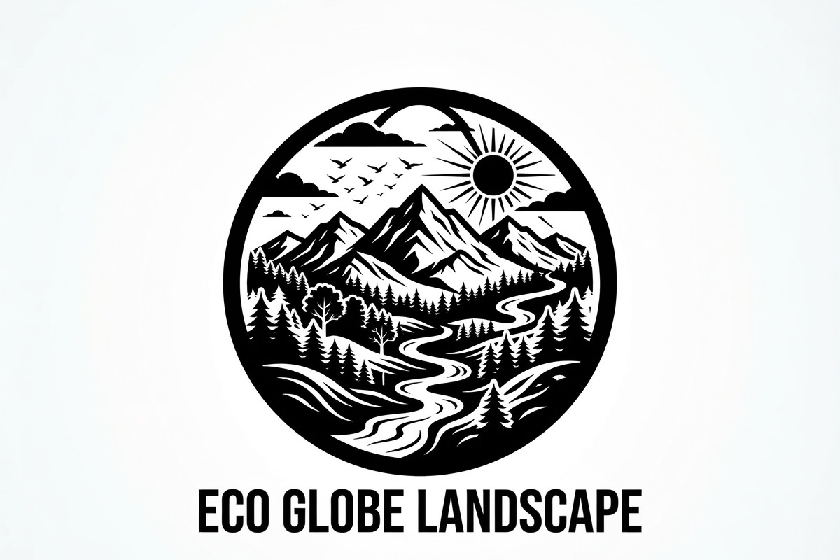 60 Eco Globe Landscape Silhouette, a Technology Illustration by Amazin_art (Photo 33 of 44)