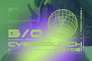 BEXAGO - Futuristic Techno Font, a Sans Serif Font by Enxyclo Studio (Thumbnail 9 of 10)