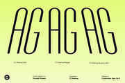 CS Resting – Modern Condensed Font, a Sans Serif Font by Craft Supply Co. (Thumbnail 3 of 8)