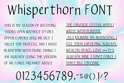 Whisperthorn – Minimalist Handwritte, a Handwritten Font by Raven&RoseStudio (Thumbnail 3 of 3)