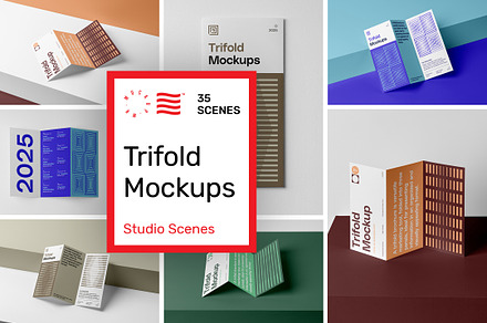Flayer Trifold and Brochure Mockups, a Mockup by Mr.Mockup™
