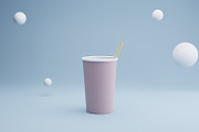 10 Bundle 3D Render Coffee Cup, a Food & Drink 3D Model by Astuti Studio (Thumbnail 2 of 11)