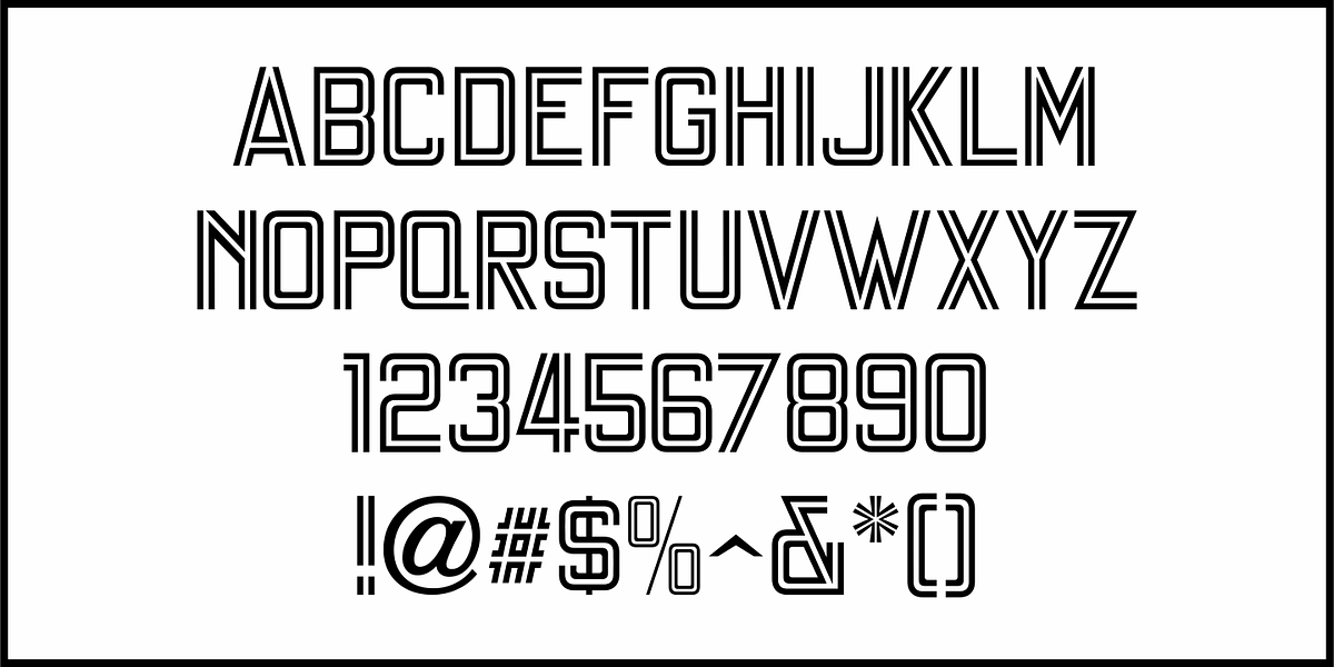 Filmland JNL, a Sans Serif Font by Jeff Levine Fonts (Photo 3 of 5)