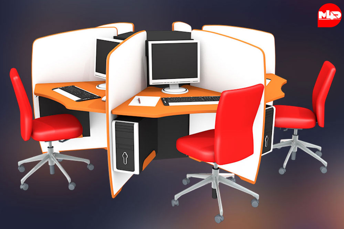 Office Furniture Interior Decoration, a Furniture 3D Model by multimedia4ds (Photo 4 of 10)