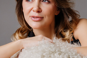Thoughtful woman beauty portrait mood lifestyle, a Person Photo by Photo Drive Studio
