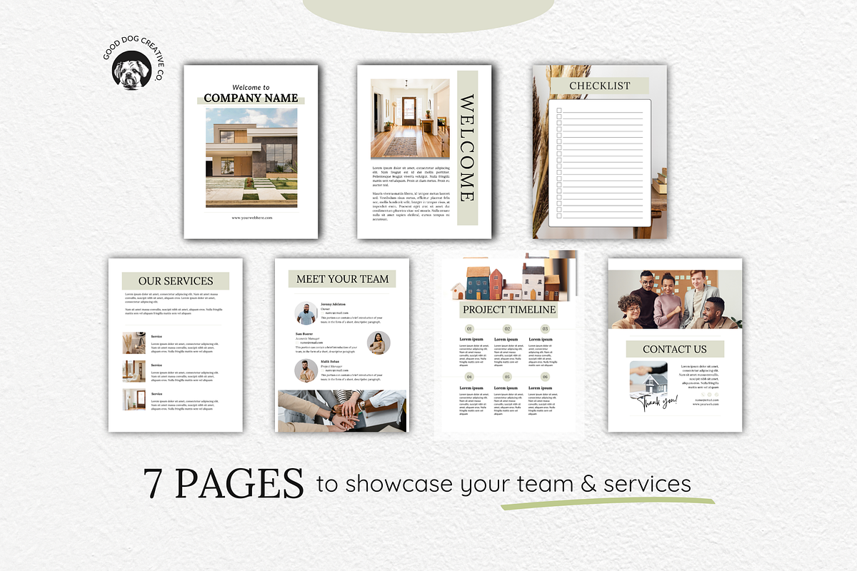Small Business E-Book, a Brochure Template by gooddogcreativeco (Photo 3 of 7)
