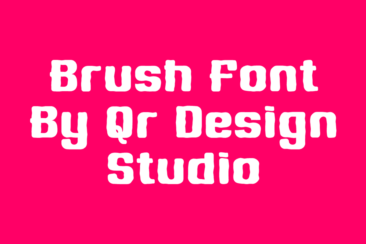 Gumble Playful Brush, a Handwritten Font by QR Design Studio (Photo 5 of 9)