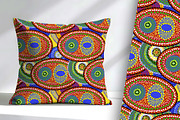 Aboriginal Orbs Seamless Repeat, a Pattern Graphic by Sharon Schwalbe (Thumbnail 3 of 6)