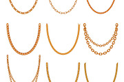 Golden chains collection, an Object Graphic by pikepicture (Thumbnail 3 of 3)