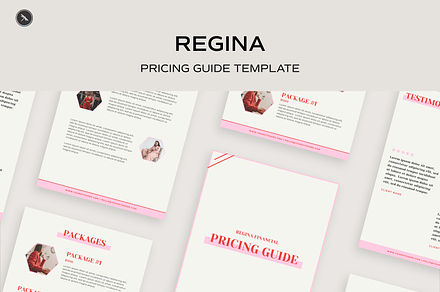 Regina Pricing Guide Canva Template