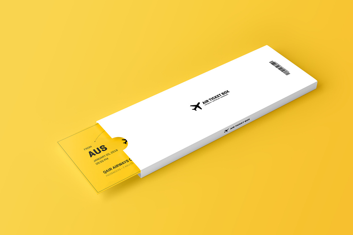 Event Ticket Mockup, a Mockup by Toasin Studio (Photo 6 of 8)