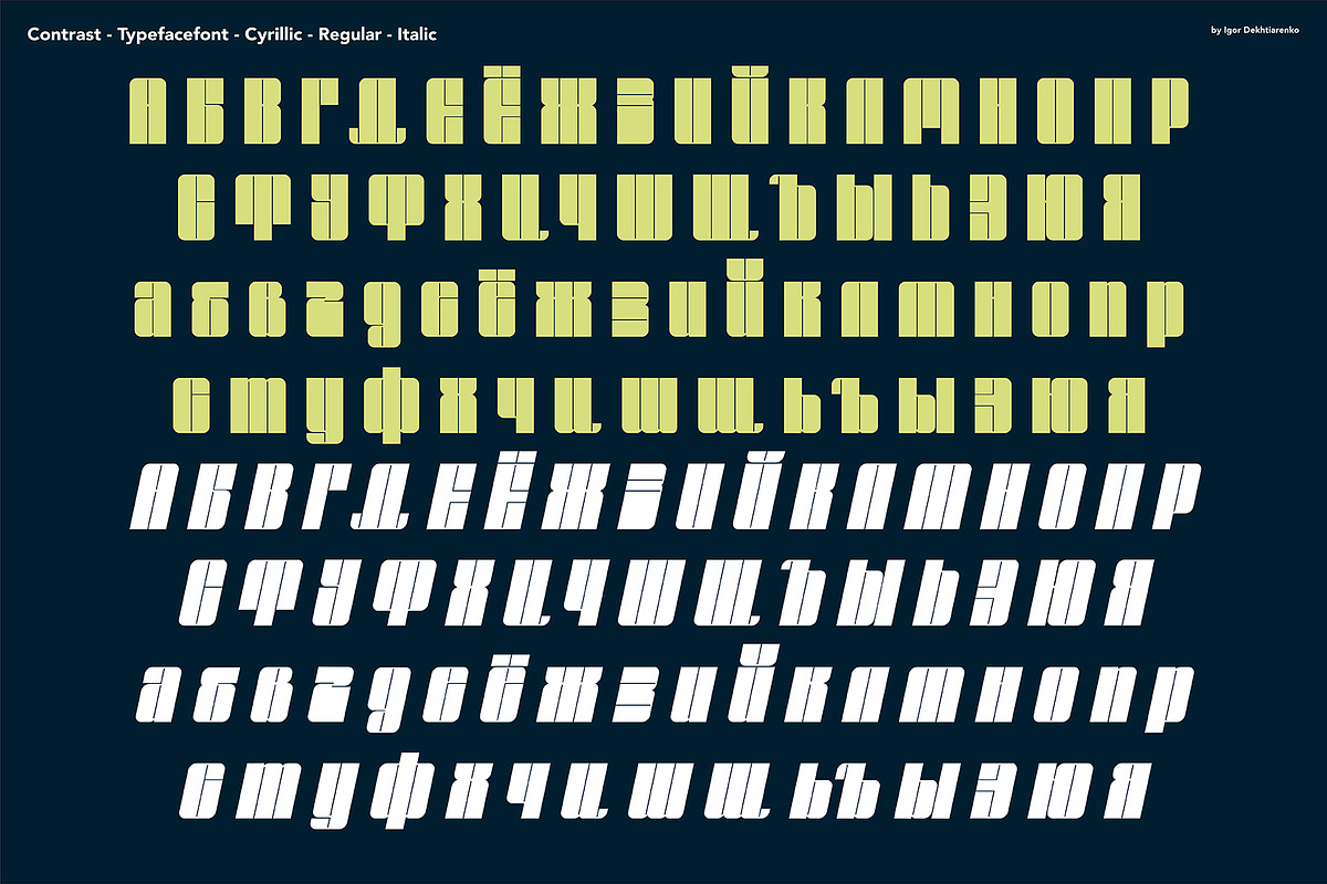 Contrast Font + Extras preview 3
