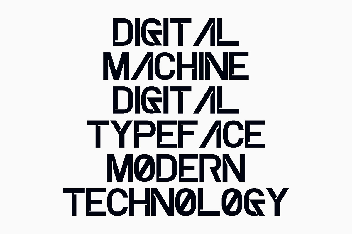 KAVAIN - Sans Serif Technology, a Sans Serif Font by Boril Std (Photo 7 of 10)