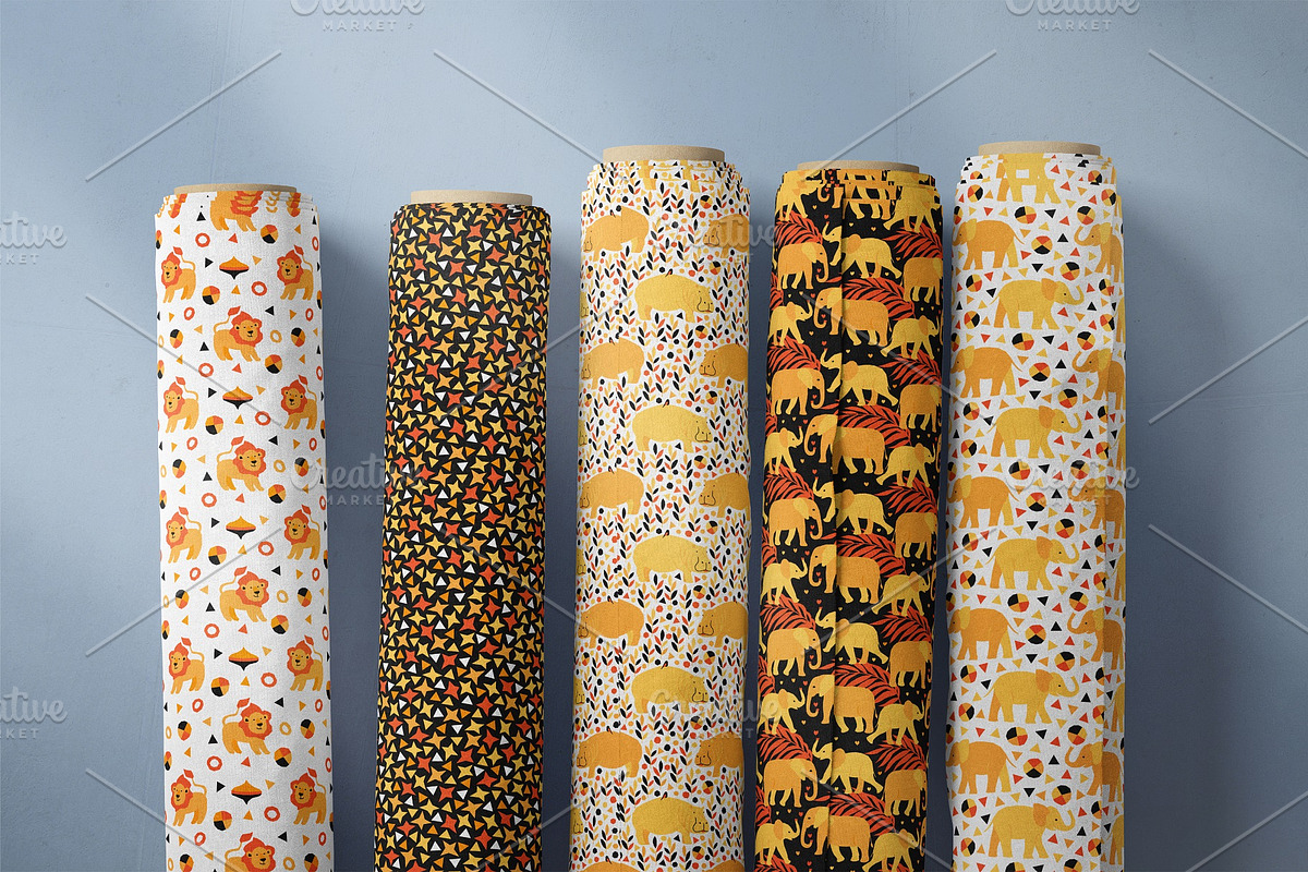 Safari. Kids Pattern Collection, a Pattern Graphic by MarynArts (Photo 10 of 13)