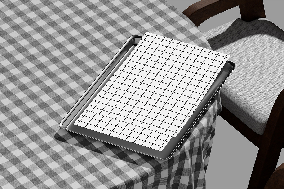 Restaurant Menu Mockup Pack, a Product Mockup by Neermana (Photo 6 of 8)