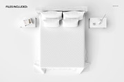 Quilted Bed Coverlet Mockup, a Household Mockup by creatsy2 (Thumbnail 2 of 5)