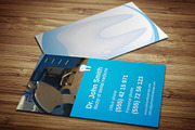 Dentist Business Card, a Business Card Template by Crazyleaf (Thumbnail 3 of 4)