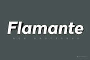 Flamante Sans -8 fonts-, a Sans Serif Font by deFharo (Thumbnail 2 of 7)