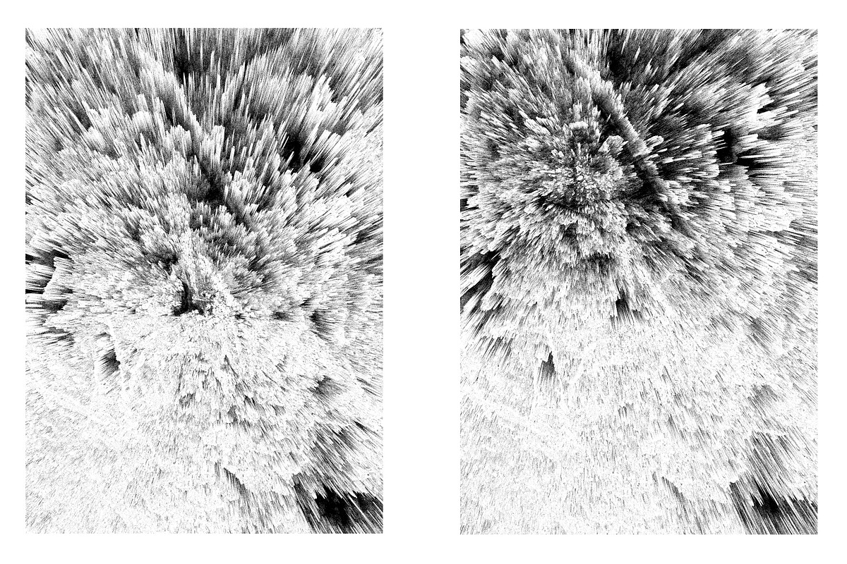 Abstract Halftone Explosions Vol. 1, a Texture Graphic by AL's Design ...