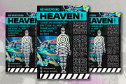 Rave DJ Flyer (We Have Found Heaven), a Flyer Template by SamCarter (Thumbnail 2 of 6)