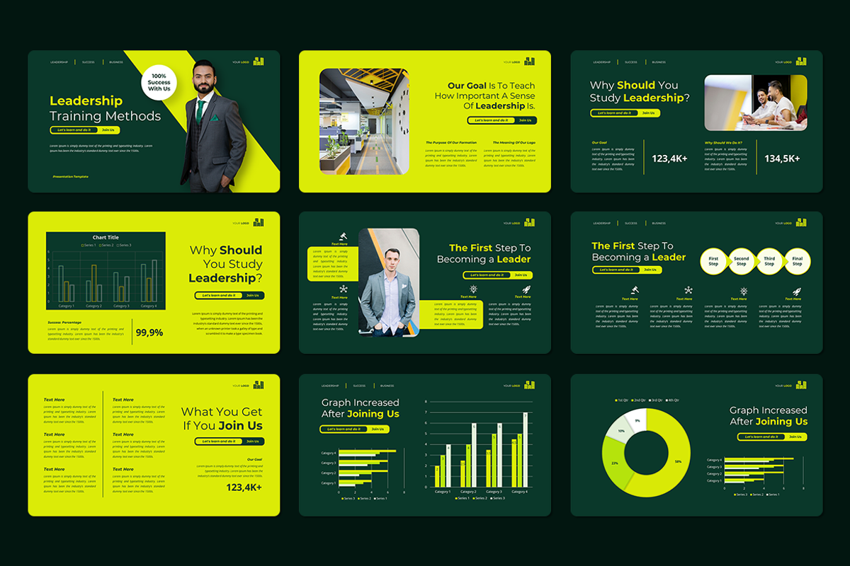 Leadership Training - Keynote, a Presentation Template by QR Design Studio (Photo 2 of 3)