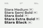 Stara Sans Serif Font, a Sans Serif Font by Yukita Creative (Thumbnail 2 of 9)