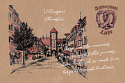 Schwarzwald Liebe - Travel Sketches, a Food Illustration by Andrea Tardivo (Thumbnail 4 of 8)