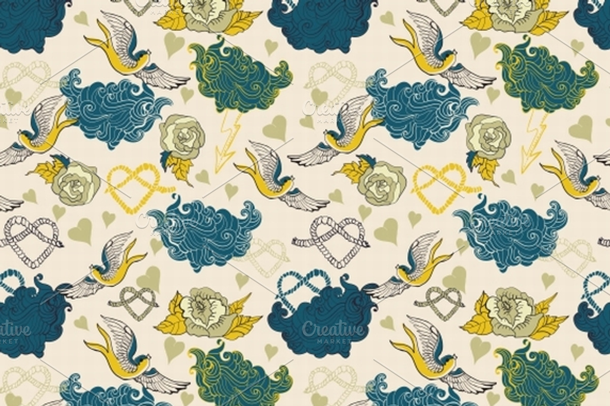 Seamless Vintage pattern