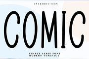 Comic, a Sans Serif Font by FreshTypeINK (Thumbnail 1 of 7)